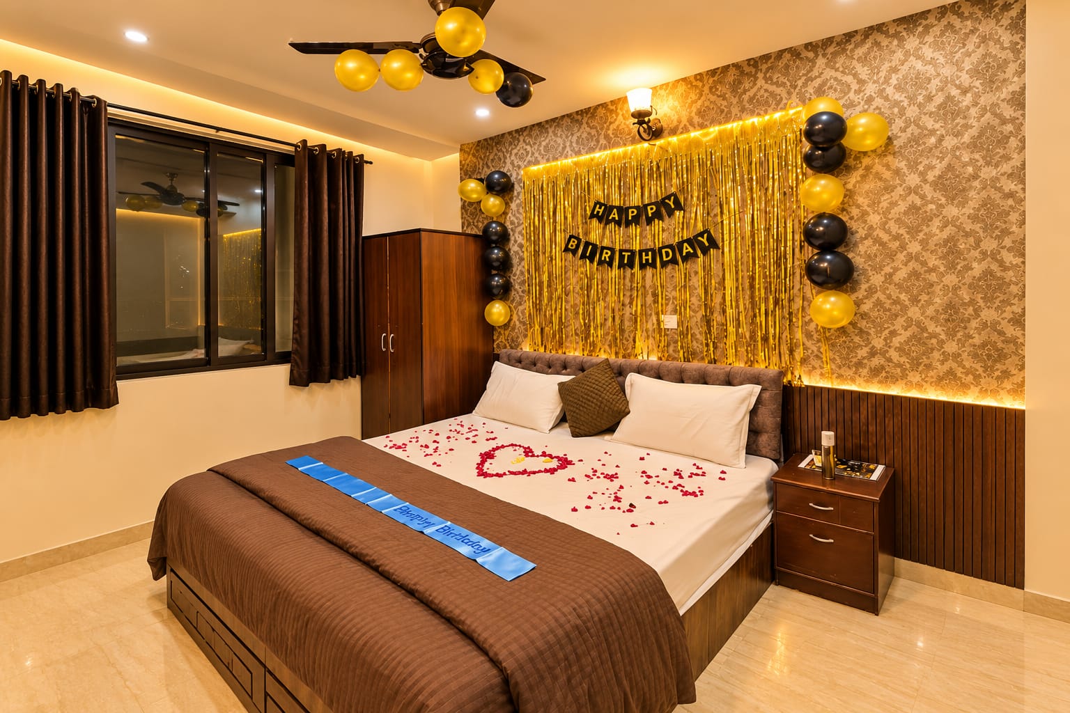 Celebration & Decorated Rooms